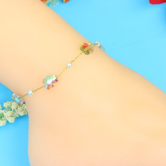 Elegant Handmade Anklet – Perfect for Women & Girls | Ideal Gift Option, DYC1520 - Picture 3 of 10